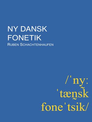 cover image of Ny dansk fonetik